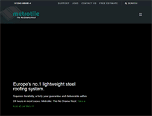 Tablet Screenshot of metrotile.co.uk